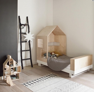 Kutikai Roof bed in kids room