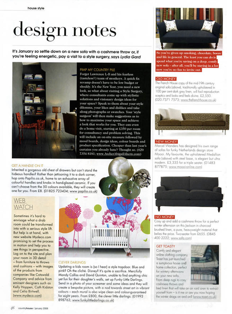 Clever Darlings - Mandy Colliss and David Quinton create clever wallpaper murals for your little darlings