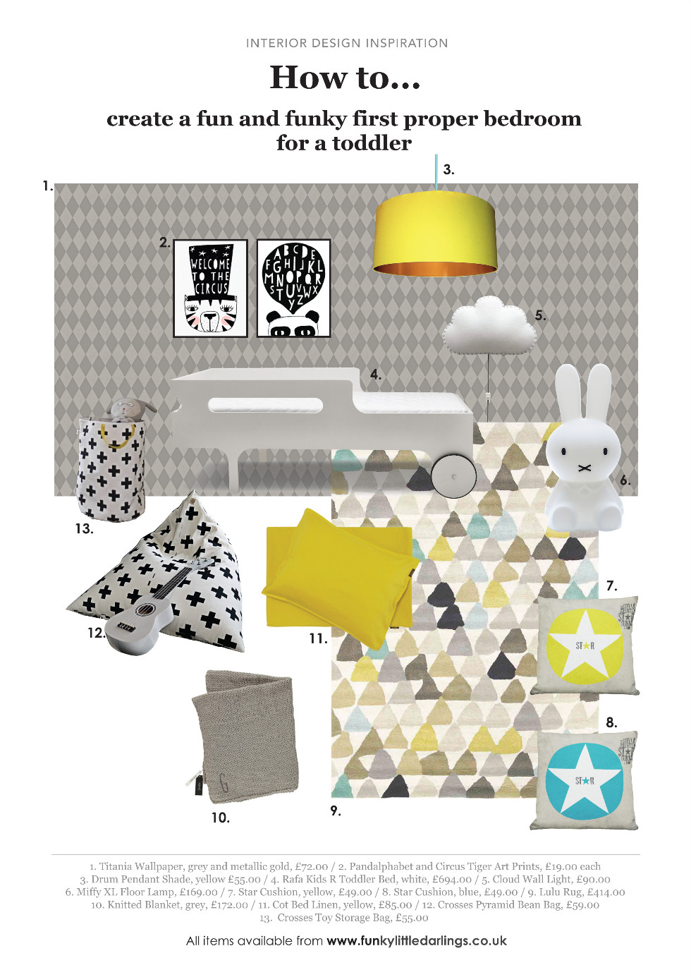 How to Create a Toddler Bedroom