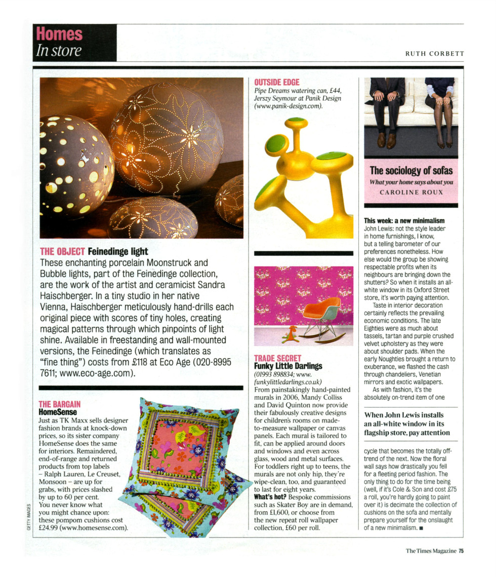 Trade Secrets by Ruth Corbett - Funky Little Darlings wallpapers and wall stickers and interior design for kids rooms